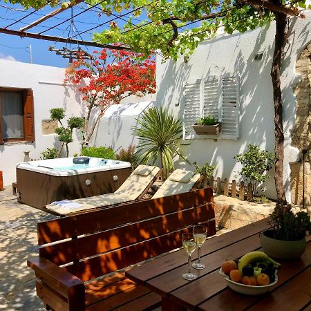 Avli Traditional Home With Private Jacuzzi Limenas Chersonisou Exterior foto